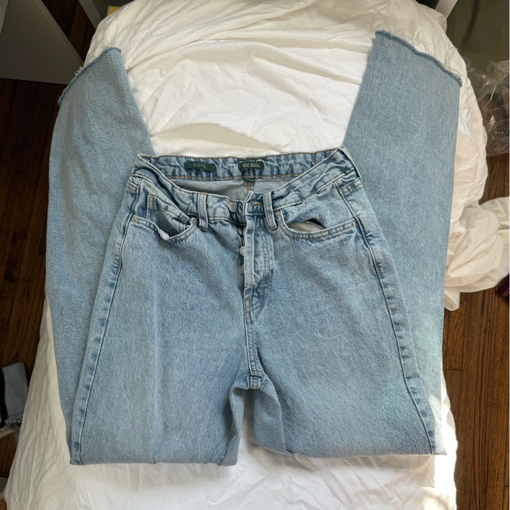 High Rise Straight Jeans Size 2